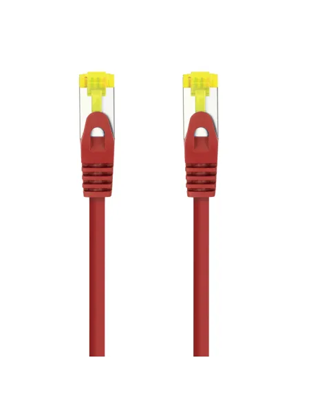 Nanocable Cable de red latiguillo RJ45 LSZH Cat.6A SFTP AWG26, Rojo, 0.5m