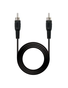 Nanocable 10.24.0405 cable de audio 5 m RCA Negro