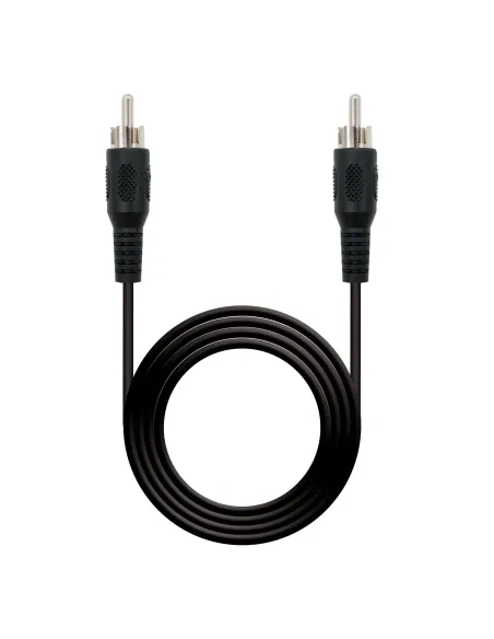 Nanocable 10.24.0405 cable de audio 5 m RCA Negro