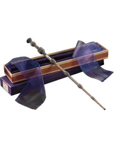 Replica the noble collection harry potter varita de albus dumbledore en caja de olivander