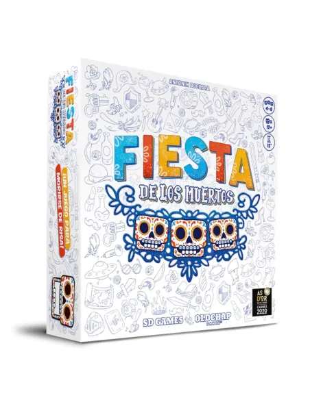 Juego de mesa fiesta de los muertos pegi 12