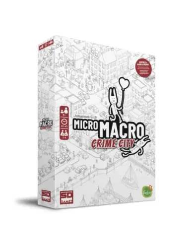 Juego de mesa micro macro (ganador spiel des jahres 2021) pegi 10