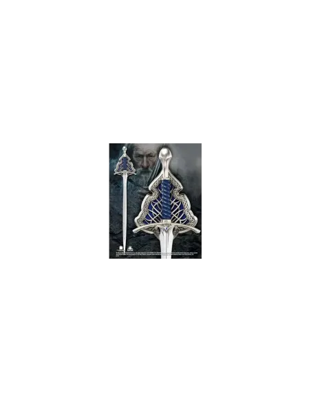 Replica espada the noble collection gandalf glamdring edición especial tamaño real de 120 cm en acero