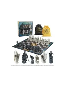 Juego de mesa ajedrez the noble collection el señor de los anillos