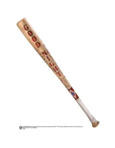 Réplica the noble collection escuadrón suicida bate de beisbol de harley quinn good night 80 cm