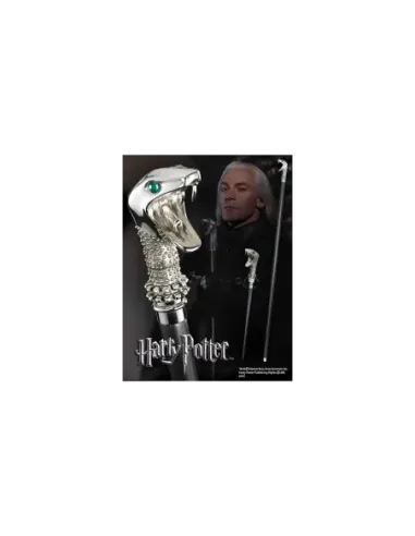 Replica the noble collection harry potter lucius malfoy baston con varita oculta 116 cm