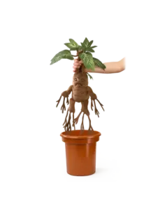 Peluche interactivo the noble collection harry potter mandrágora