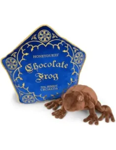 Peluche the noble collection harry potter rana de chocolate + cojin