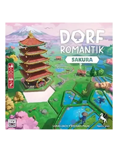 Juego de mesa dorfromantik sakura