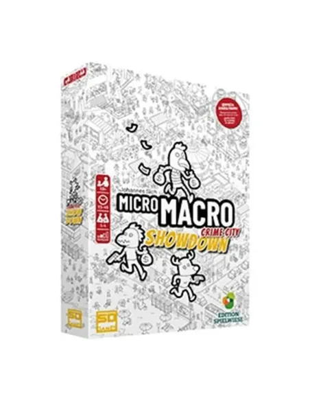 Juego de mesa micro macro. showdown