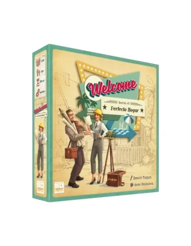 Juego de mesa welcome hacia el perfecto hogar