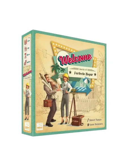 Juego de mesa welcome hacia el perfecto hogar