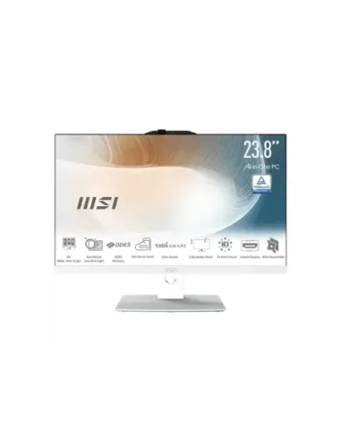 MSI AM242P-2089XEU i5-120U 16GB 512 DOS 24" Blanco