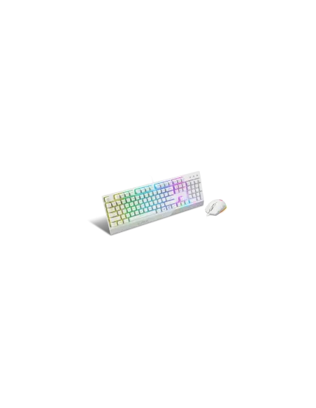 TECLADO + RATON MSI VIGOR GK30 COMBO WHITE ES