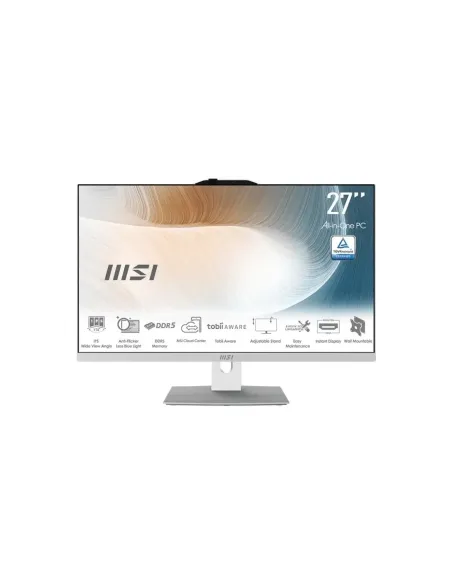 MSI AM272P-1053ES i7-150U 16GB 512 DOS 27" Blanco