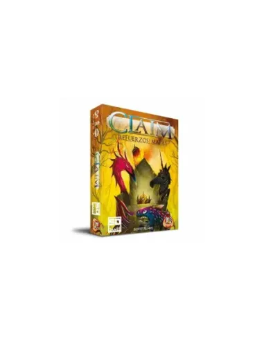 Juego de mesa claim refuerzos: mapas pegi 10