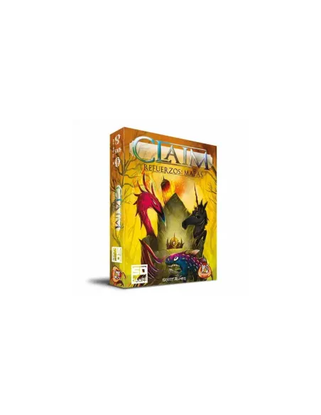 Juego de mesa claim refuerzos: mapas pegi 10