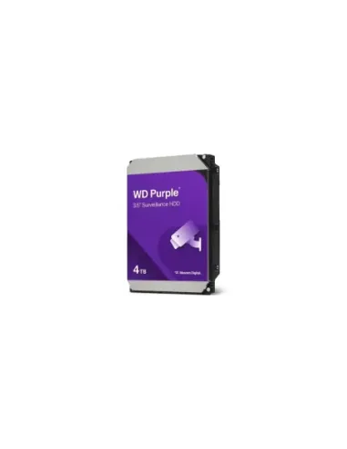 Disco Duro Western Digital WD Purple Surveillance 4TB/ 3.5"/ SATA III/ 128MB