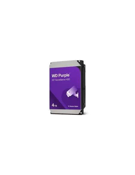Disco Duro Western Digital WD Purple Surveillance 4TB/ 3.5"/ SATA III/ 128MB