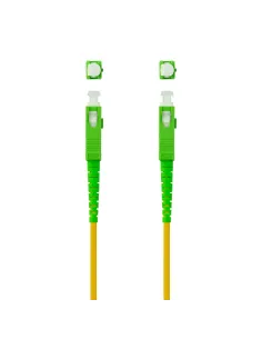 Nanocable Cable de Fibra Óptica SC APC a SC APC Monomodo Simplex LSZH, Amarillo, 20m 2