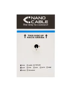 Nanocable CABLE RED RJ45 CAT.5E UTP FLEXIBLE AWG24, 305 M 2