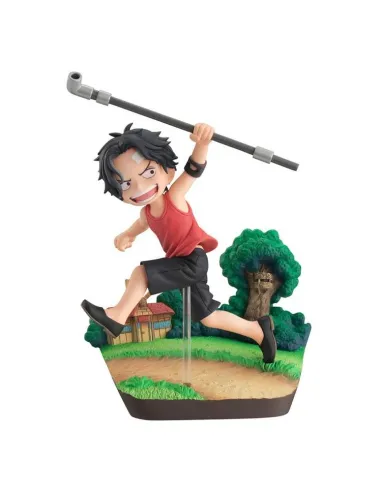 Figura megahouse gem series one piece portgas d. ace run! run! run!