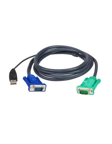 ATEN Cable KVM USB con SPHD 3 en 1 de 1,2 m