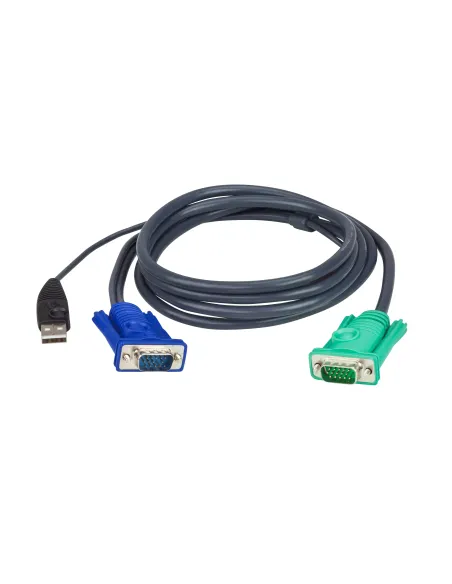 ATEN Cable KVM USB con SPHD 3 en 1 de 1,2 m