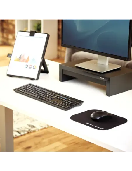 Fellowes 5933907 alfombrilla para ratón Negro