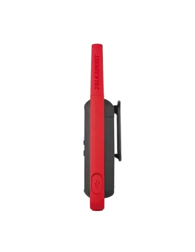Motorola Talkabout T62 two-way radios 16 canales 446.00625 - 446.19375 MHz Negro, Rojo