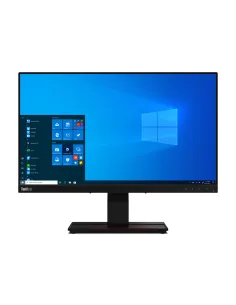 Lenovo ThinkVision T24t-20 pantalla para PC 60,5 cm (23.8") 1920 x 1080 Pixeles Full HD LED Pantalla táctil Capacitiva Negro