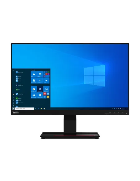 Lenovo ThinkVision T24t-20 pantalla para PC 60,5 cm (23.8") 1920 x 1080 Pixeles Full HD LED Pantalla táctil Capacitiva Negro