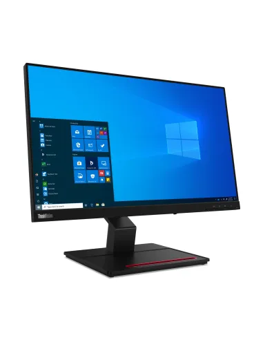 Lenovo ThinkVision T24t-20 pantalla para PC 60,5 cm (23.8") 1920 x 1080 Pixeles Full HD LED Pantalla táctil Capacitiva Negro