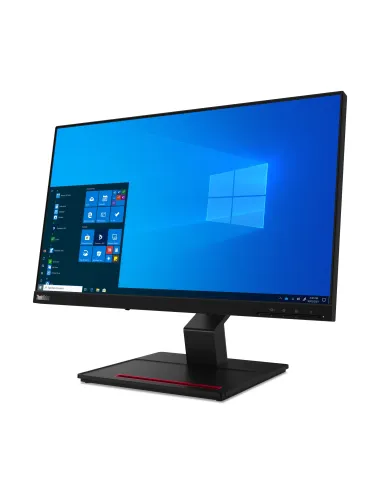 Lenovo ThinkVision T24t-20 pantalla para PC 60,5 cm (23.8") 1920 x 1080 Pixeles Full HD LED Pantalla táctil Capacitiva Negro