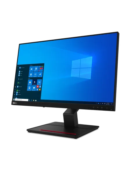 Lenovo ThinkVision T24t-20 pantalla para PC 60,5 cm (23.8") 1920 x 1080 Pixeles Full HD LED Pantalla táctil Capacitiva Negro