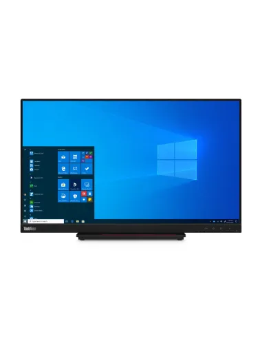 Lenovo ThinkVision T24t-20 pantalla para PC 60,5 cm (23.8") 1920 x 1080 Pixeles Full HD LED Pantalla táctil Capacitiva Negro
