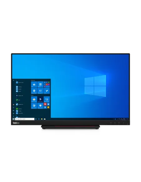 Lenovo ThinkVision T24t-20 pantalla para PC 60,5 cm (23.8") 1920 x 1080 Pixeles Full HD LED Pantalla táctil Capacitiva Negro