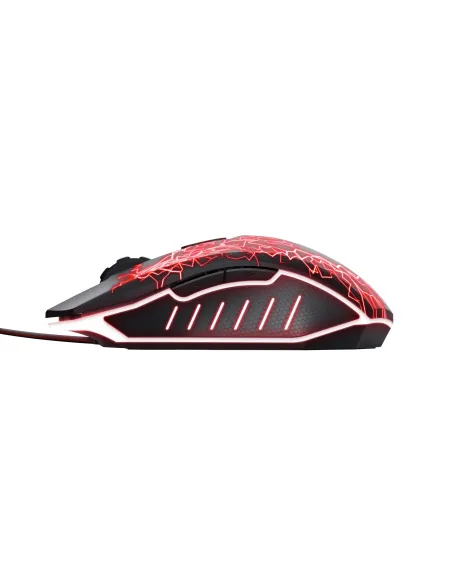 Trust GXT 105X Izza ratón Juego Ambidextro USB tipo A Óptico 4000 DPI