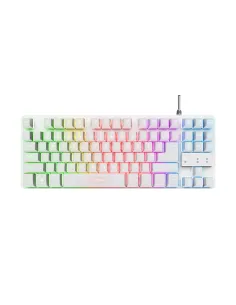 Trust GXT 833W Thado teclado Juego USB QWERTY Español Blanco 2