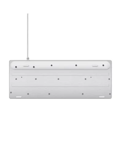 Trust GXT 833W Thado teclado Juego USB QWERTY Español Blanco