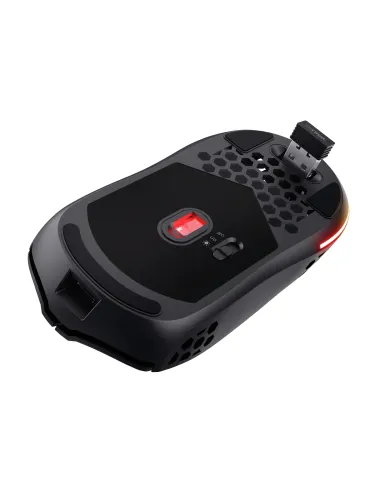 Trust GXT 929 Helox ratón Juego mano derecha RF inalámbrico Óptico 4800 DPI