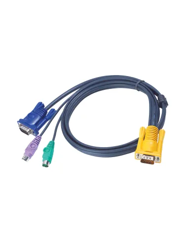 ATEN Cable KVM PS 2 con SPHD 3 en 1 de 1,8 m
