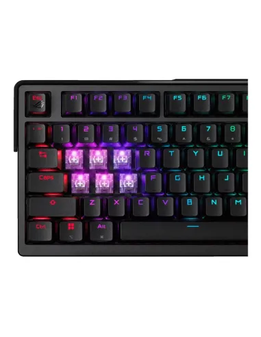 ASUS ROG Azoth Extreme teclado Juego USB + RF Wireless + Bluetooth QWERTY Inglés Negro