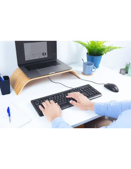 Trust Primo teclado Ratón incluido Universal USB QWERTY Español Negro