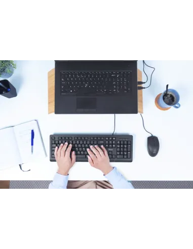 Trust Primo teclado Ratón incluido Universal USB QWERTY Español Negro