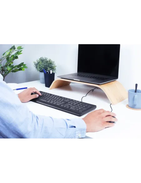 Trust Primo teclado Ratón incluido Universal USB QWERTY Español Negro