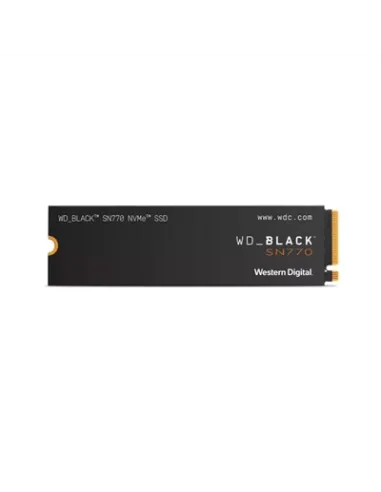 Disco duro interno solido hdd ssd wd western digital black sn770 wds100t3x0e 1tb m.2 pci express nvme