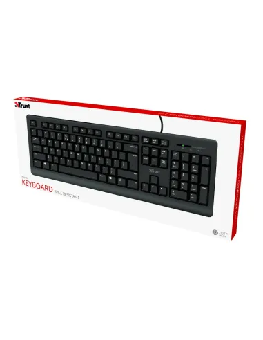 Trust Primo teclado Universal USB QWERTY Español Negro