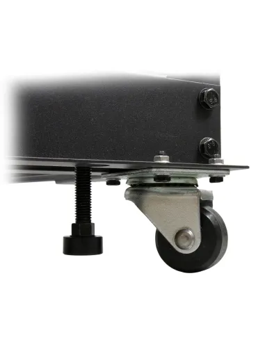 StarTech.com Rack 18U Móvil de Marco Abierto de 4 Columnas para Servidores - Rack de Cuatro Columnas de 19 Pulgadas para Equipo