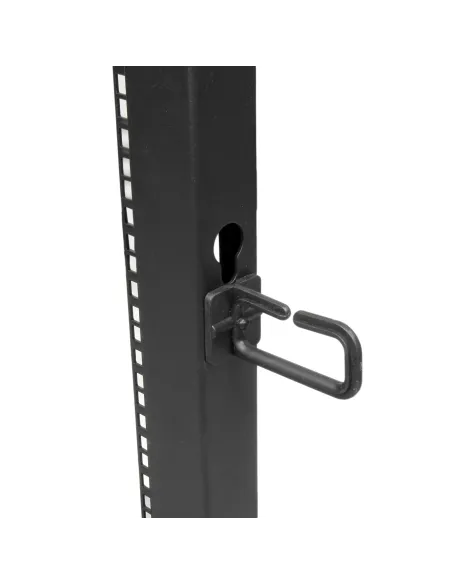 StarTech.com Rack 18U Móvil de Marco Abierto de 4 Columnas para Servidores - Rack de Cuatro Columnas de 19 Pulgadas para Equipo